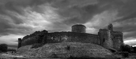 The Storm at Kidwelly Castle
