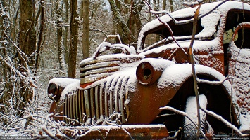 Snowy Truck